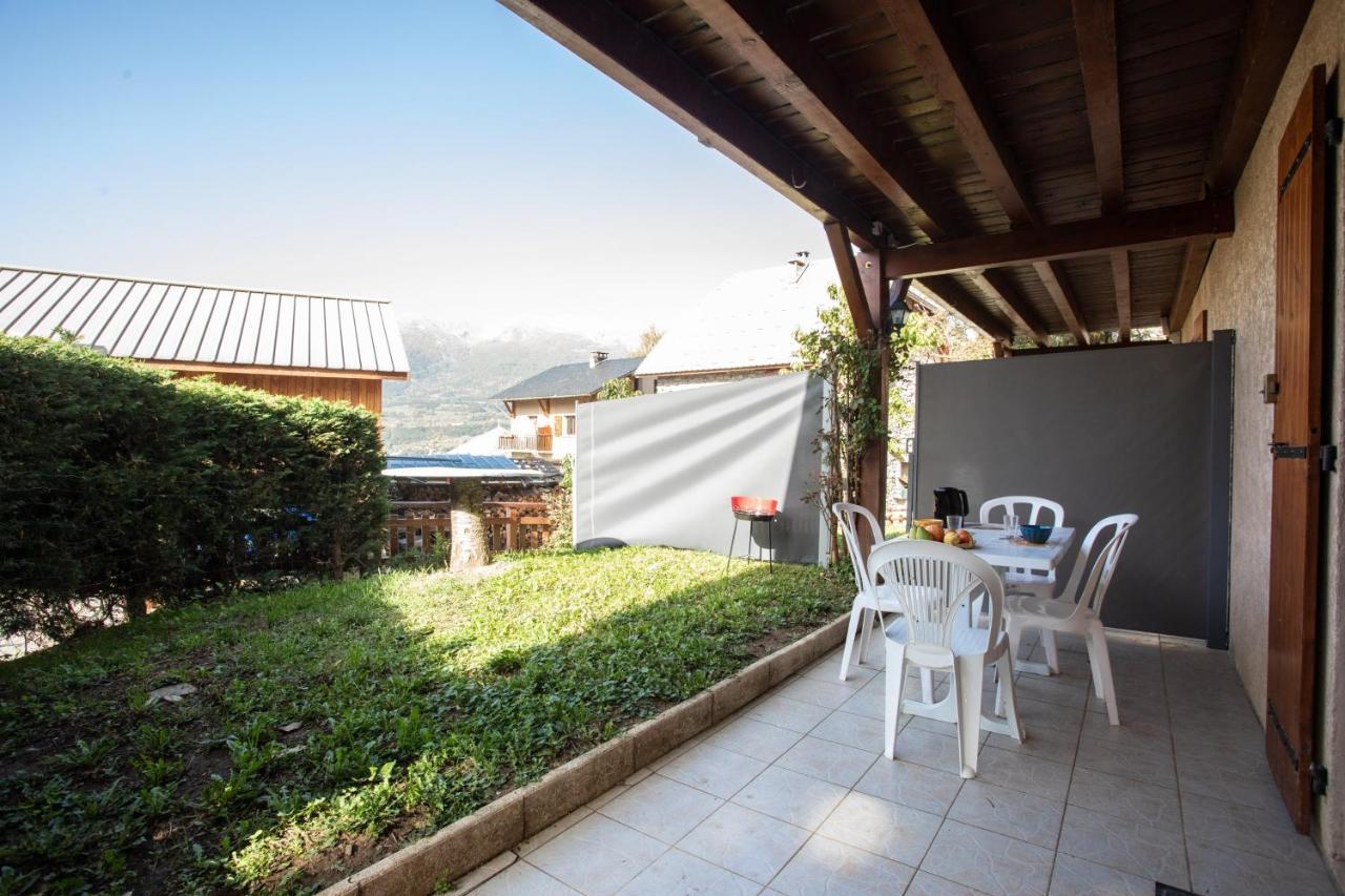 La Durance - 1 Chambre Terrasse Et Jardin Lägenhet Saint-André-dʼEmbrun Exteriör bild