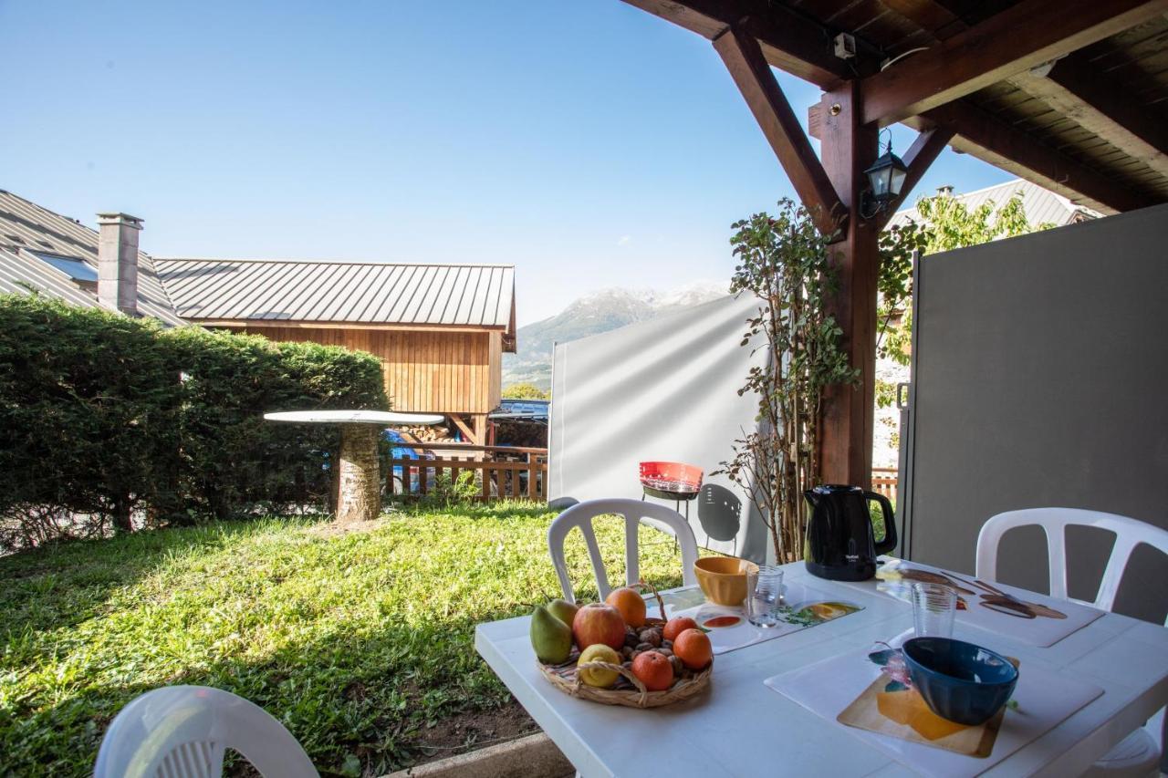 La Durance - 1 Chambre Terrasse Et Jardin Lägenhet Saint-André-dʼEmbrun Exteriör bild